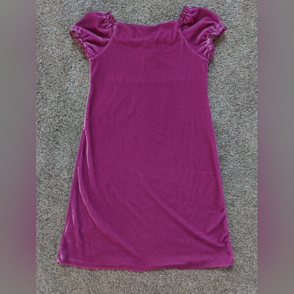 Basic Editions Fuchsia Dress - Picture 3 of 6